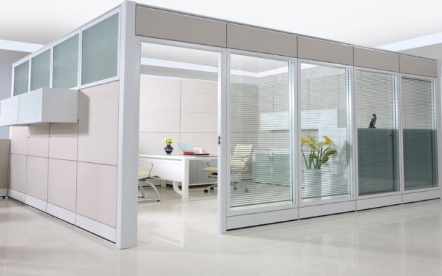 Fashion High Glass Partition Wall
