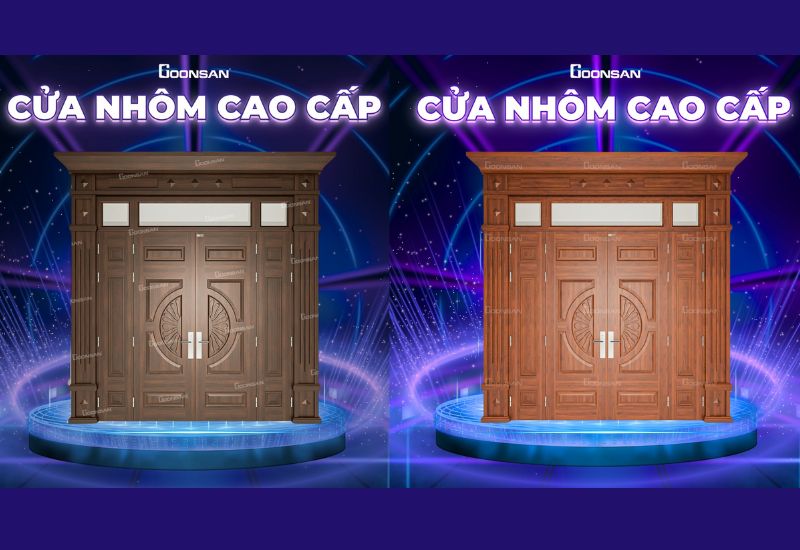 Goonsan - đơn vị uy tín cung cấp cửa nhôm chất lượng cao