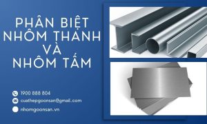 Nhôm thanh và nhôm tấm