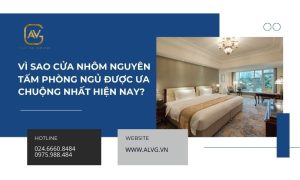 Vì sao cửa nhôm nguyên tấm phòng ngủ được ưa chuộng nhất hiện nay?