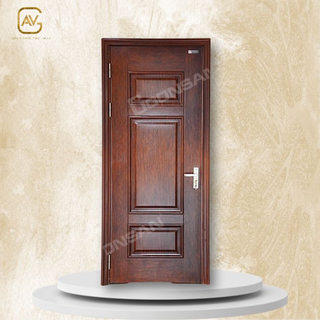 Mẫu cửa nhôm nguyên khối 1 cánh AVG cao cấp